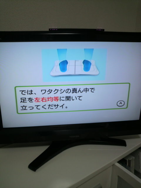 Wii Fitの使い方 Wii Fit 効果はいかほど 実践ブログ ダイエットできるかな